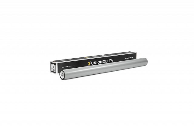 Декоративная пленка Uniondelta Deltafilm MATTE SILVER 2 MIL, 1,52*30 м, 65 мкм, VLT 17%, PET, матовый, серебряный