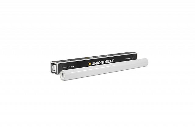 Декоративная пленка Uniondelta Deltafilm MATTE WHITE 2 MIL, 1,52*30 м, 50 мкм, VLT 66%, PET, матовый, белый