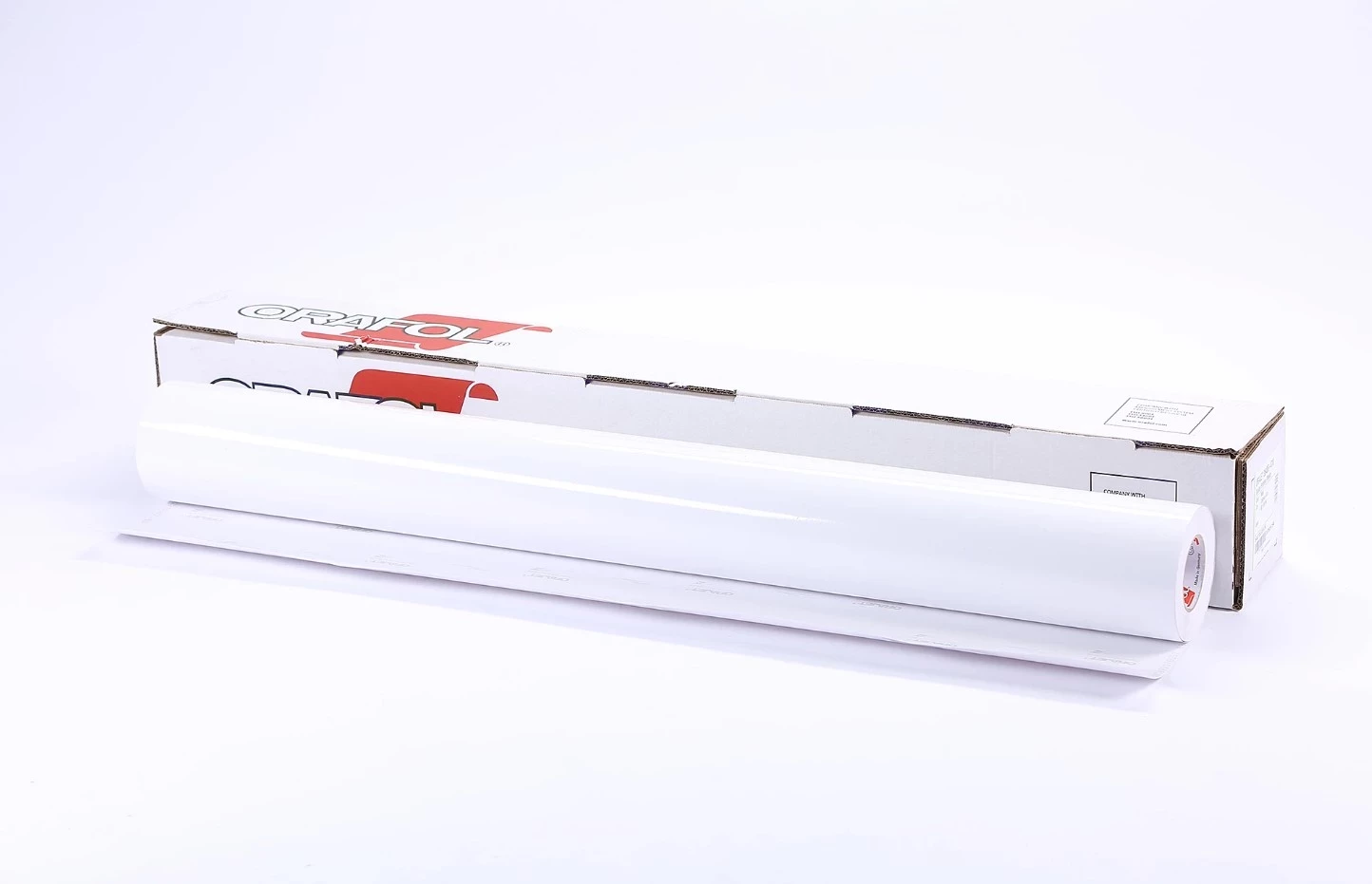 Пленка Orajet 3675G F010 1,52*50 м белая, глянцевая