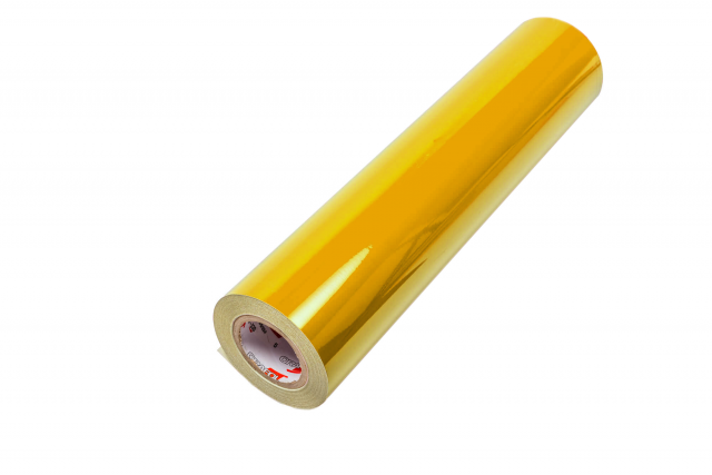 Пленка световозвращающая Oralite 5200 0.76м х 50 м, цвет: жёлтый