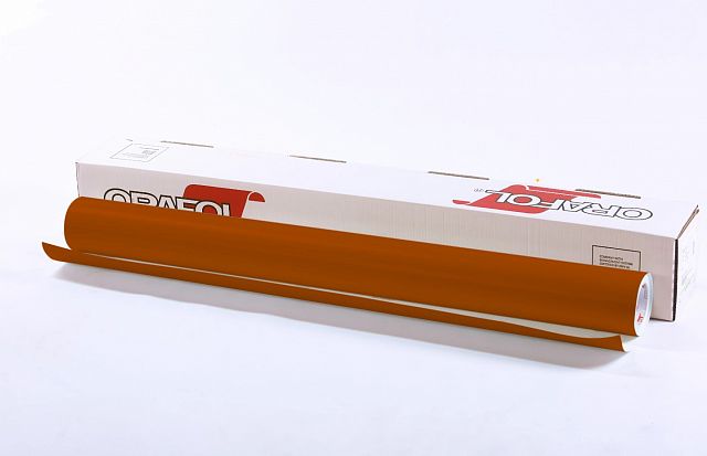 Пленка светофильтрующая Oralite 5061 080 1,235*50 м, коричневая, для дорожных знаков по ГОСТ 32945, ГОСТ Р52290