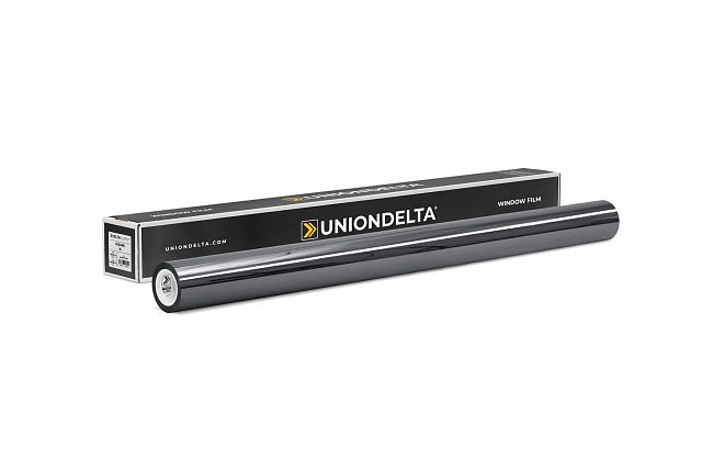 Самоклеящаяся зеркальная пленка Uniondelta Deltafilm R SILVER VLT 15%, 2 MIL, 1,52*30 м, 60 мкм, серебряный
