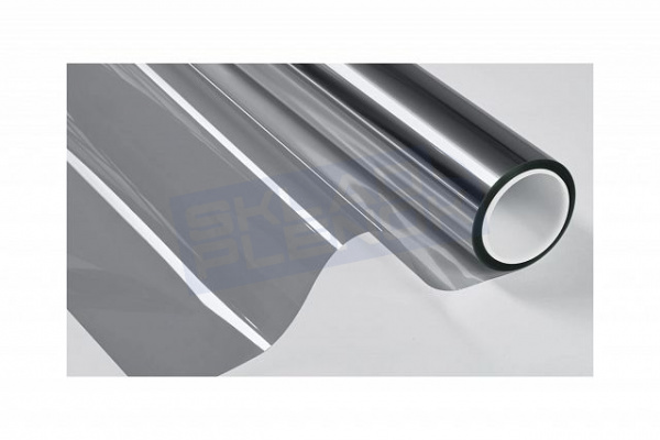 Самоклеящаяся зеркальная пленка Uniondelta Deltafilm R SILVER VLT 05%, 2 MIL, 1,52*30 м, 60 мкм, серебряный