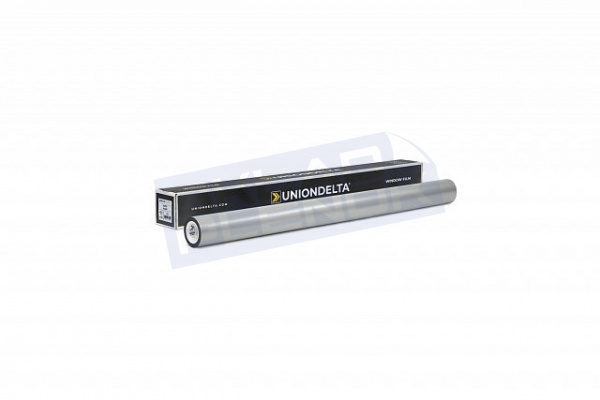 Декоративная пленка Uniondelta Deltafilm MATTE SILVER 2 MIL, 1,52*30 м, 65 мкм, VLT 17%, PET, матовый, серебряный
