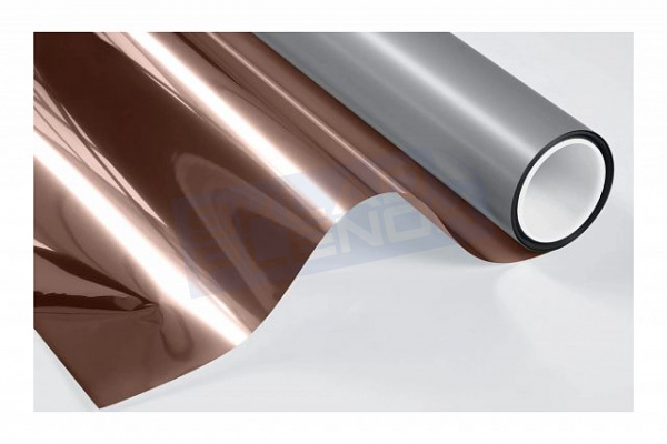 Декоративная пленка Uniondelta Deltafilm MATTE BRONZE 2 MIL, 1,52*30 м, 65 мкм, VLT 32%, PET, матовый, бронзовый