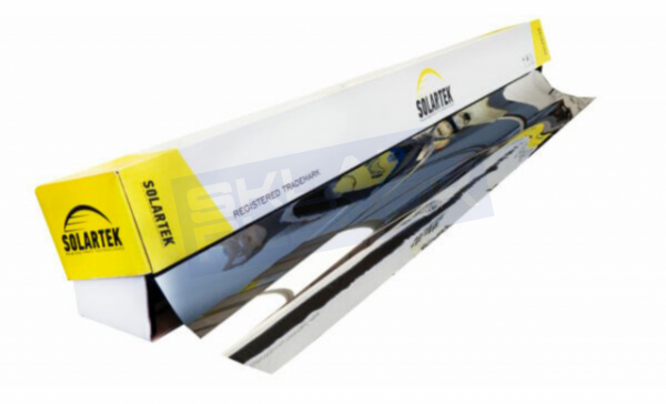 Отражающая архитектурная пленка Solartek STR 05 SISRPS 2MIL, 1,524*30 м, 56 мкм, VLT 5.7%, PET, защита от царапин, зеркальный