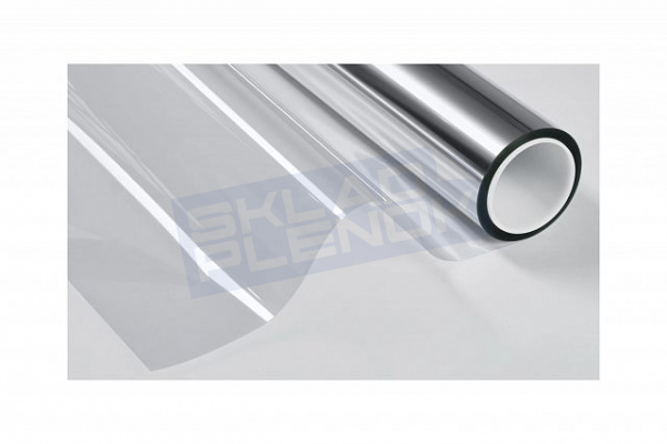 Самоклеящаяся зеркальная пленка Uniondelta Deltafilm R SILVER VLT 70%, 2 MIL, 1,52*30 м, 60 мкм, серебряный