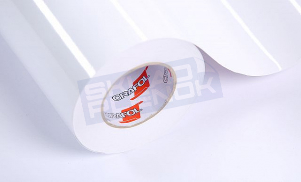 Пленка для печати полимерная Orajet 3551 G RA 101, 1,05*50 м, 70 мкм, белая, глянцевая