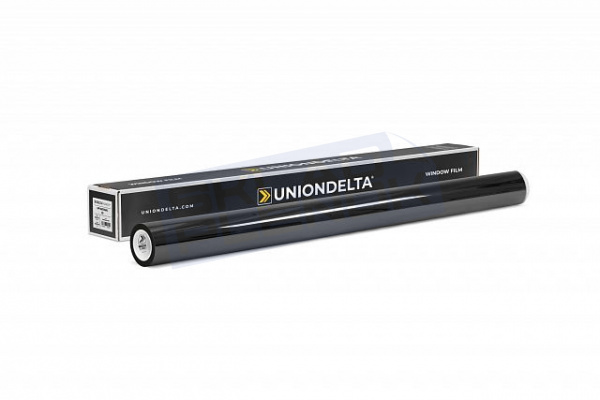 Самоклеящаяся зеркальная пленка Uniondelta Deltafilm HP NATURAL VLT 20%, 2 MIL, 1,52*30 м, 50 мкм, серый
