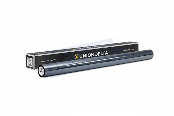 Самоклеящаяся спаттерная пленка Uniondelta Deltafilm SPUTTER NICHROME VLT 20%, 2 MIL, 1,52*30 м, 50 мкм, свинцовый