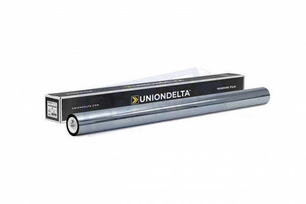 Самоклеящаяся спаттерная пленка Uniondelta Deltafilm SPUTTER NICHROME VLT 50%, 2 MIL, 1,52*30 м, 50 мкм, свинцовый