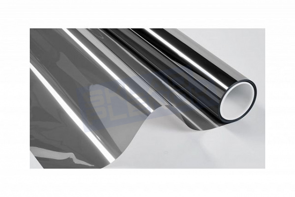Самоклеящаяся зеркальная пленка Uniondelta Deltafilm HP NATURAL VLT 35%, 2 MIL, 1,52*30 м, 50 мкм, серый