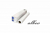 Синтетический холст с серебряным покрытием Albeo Silver Canvas, 230 г/м2, втулка 76,2 мм (3"), 1,372 *18 м, серебряный