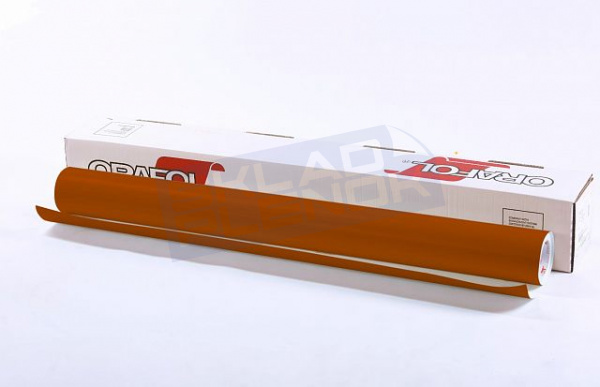 Пленка светофильтрующая Oralite 5061 080 1,235*50 м, коричневая, для дорожных знаков по ГОСТ 32945, ГОСТ Р52290
